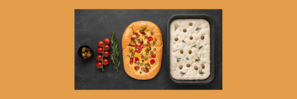 afbeelding voor Zelf Focaccia bakken