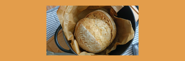 afbeelding voor Brood bakken in een gietijzeren pan