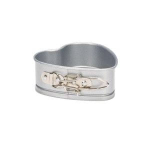 Patisse Springvorm Hart Silver-Top 12cm
