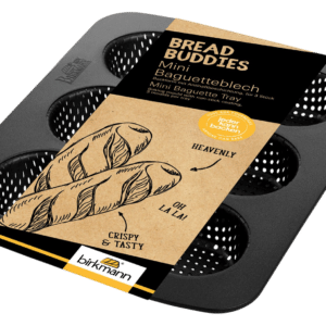 Birkmann Bread Buddies mini baguette bakvorm – 25,5 x 18,5 cm