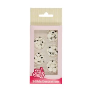 FunCakes Suikerdecoratie Oogjes Rond - 64st