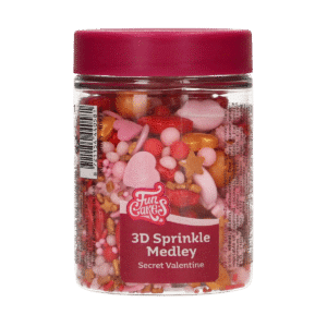 FunCakes 3D Sprinkle Medley - Secret Valentine 70g