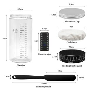 Zuurdesemstarter set - Fermentatie pot - 6 delig