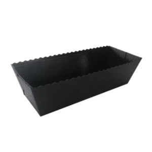 Bakvorm Karton - Zwart -per 5- 20x 7x 6cm