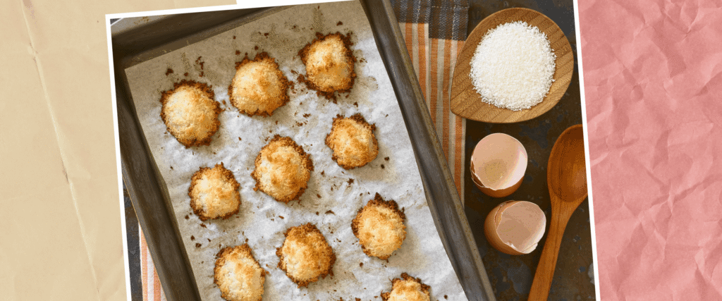 afbeelding voor Recept Kokosmakronen