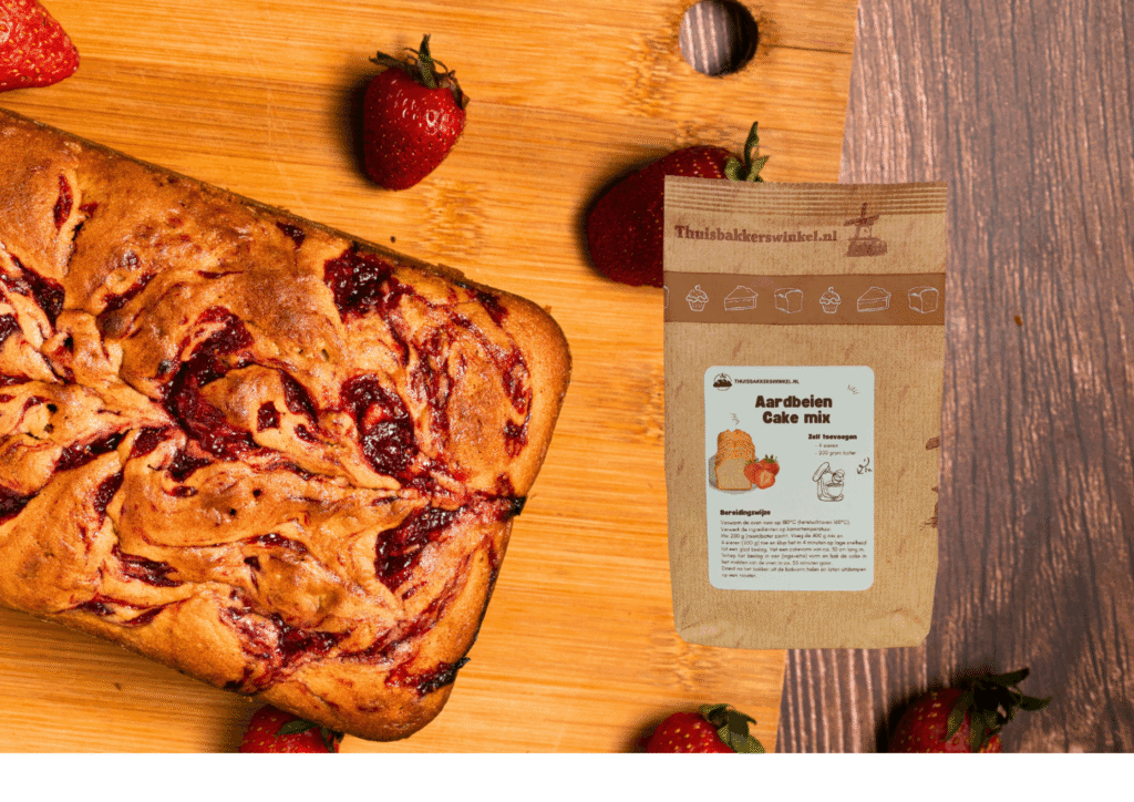 afbeelding voor Recept Aardbeien Cake