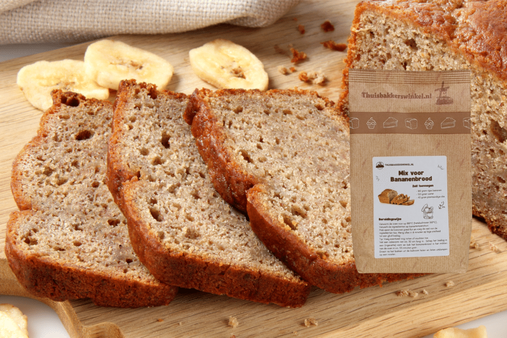 afbeelding voor Recept voor Bananenbrood