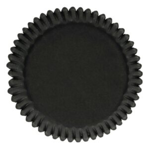 House of Marie Mini Baking cups Zwart - pk/60