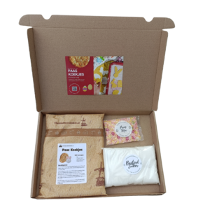 Brievenbuspakket – Bakmix voor Paas koekjes