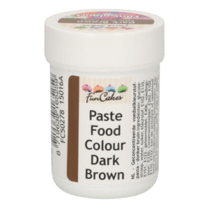 FunCakes Eetbare Kleurstof Pasta Donker bruin 30 g
