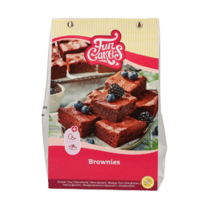 Funcakes Mix voor Brownies Glutenvrij 500 gram