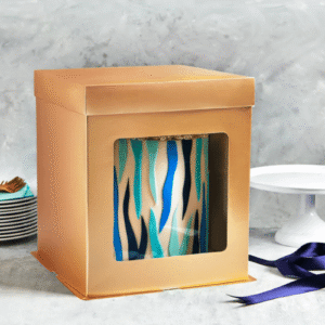 FunCakes Tall Cake Box 30,4 x 30,4 x 34,5 cm - Goud