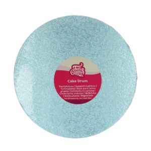 FunCakes Cake Drum Rond Ø25 cm - Baby Blauw