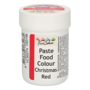 FunCakes Eetbare Kleurstof Pasta Christmas Red 30 g
