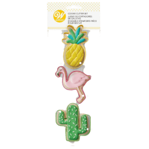 Wilton Cookie Cutter Tropical Set/3