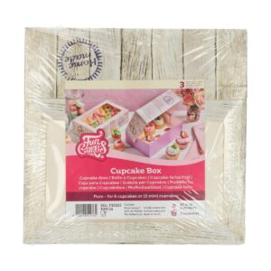 FunCakes Cupcake Doos - Pure - set/3