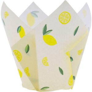 PME Muffinvormpjes Tulp - Citroen Pk/24