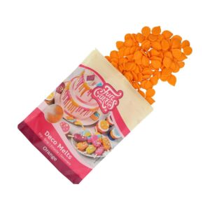 FunCakes Deco Melts - Oranje - 250 gram