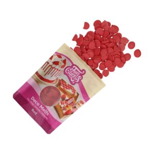 FunCakes Deco Melts - Rood - 250 gram