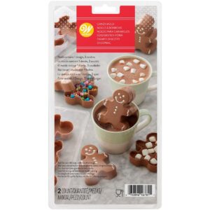 Wilton 3D Warme Chocolade Gingerbread Candy Mold