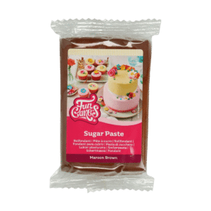 Funcakes Rolfondant Maroon Brown 250 gram