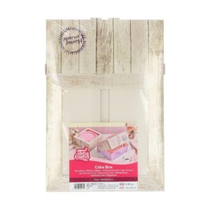 FunCakes Taartdoos - Pure - 26x26x12cm pk/2