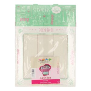 FunCakes Taartdoos - Quotes - 32x32x11,5cm pk/2
