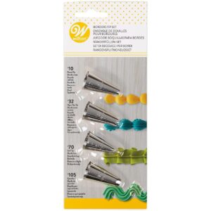 Wilton Spuitmondjes Tip Set/4