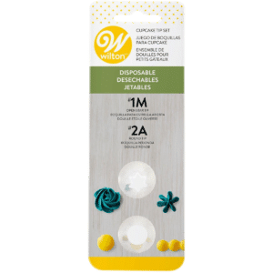 Wilton Disposable Cupcake Tip set/2 (#1M, #2A)