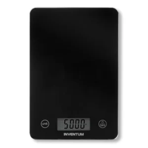 Inventum Keukenweegschaal - Tot 5 kilo - Zwart